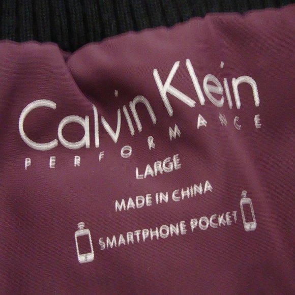 CK CALVIN KLIEN Purple Sleeveless QUILTED "PERFORMANCE" PUFFER Vest Sz LARGE - Picture 13 of 13